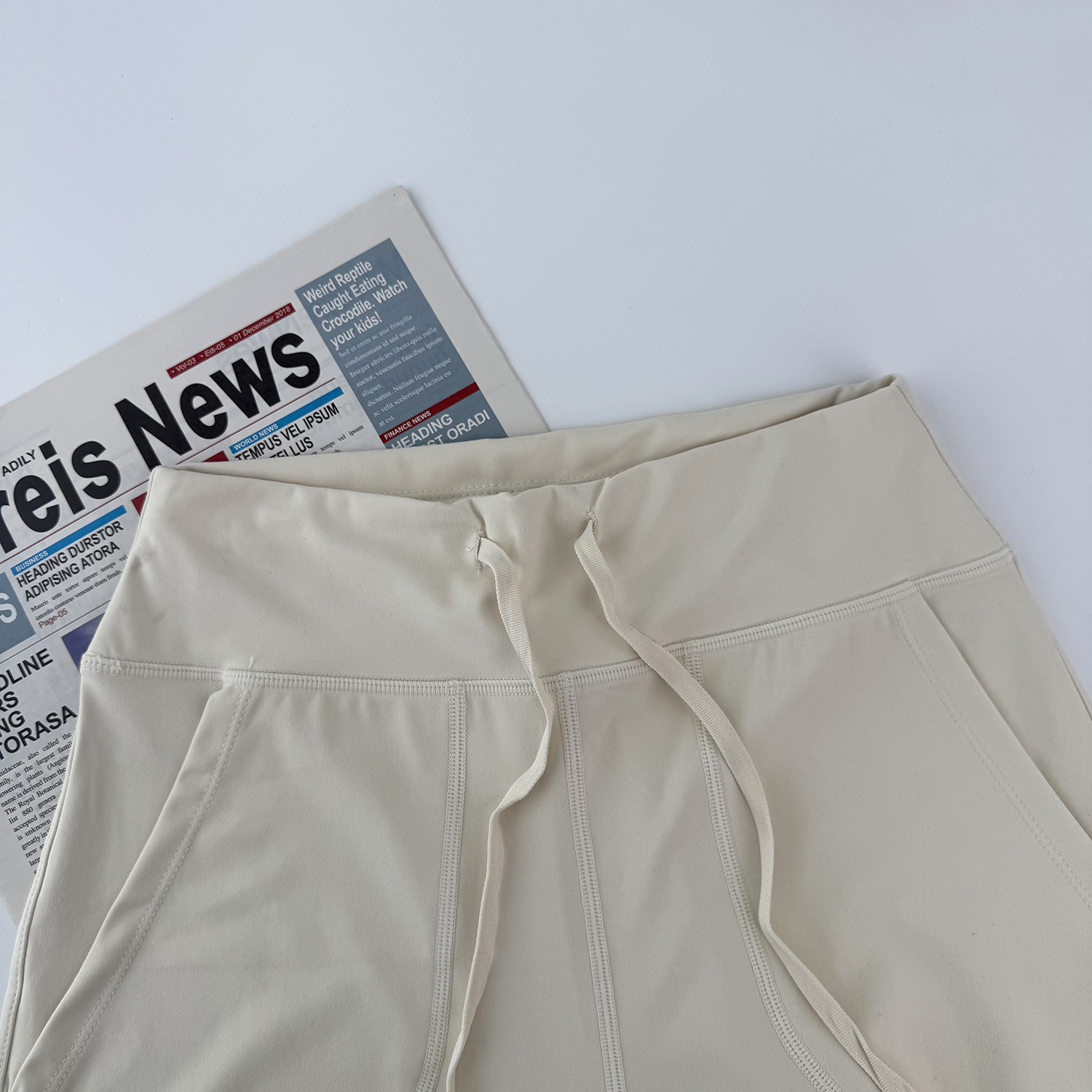 Pantalones de yoga de piernas anchas Throwback todavía de cintura alta, pantalones sueltos para mujeres