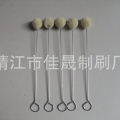 ウールボールブラシボールブラシ化学繊維ボールブラシステンレス鋼ブラシ塗布ツールwool dauberウールボール