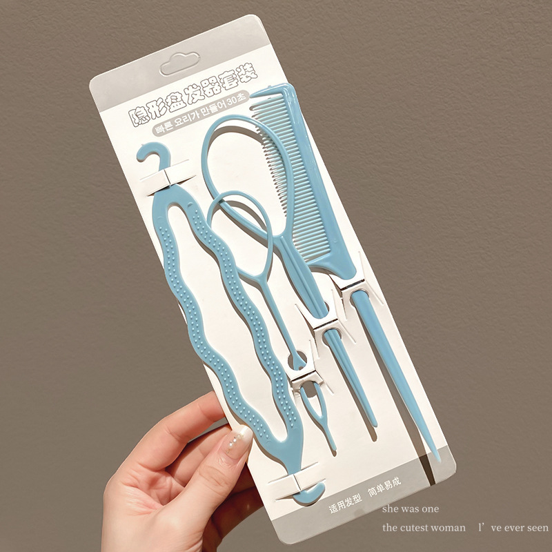 Mini cabello varilla de cabello broca de cabello pequeña niña atada cabello usar cabello perezoso artefacto de cabello trenzado