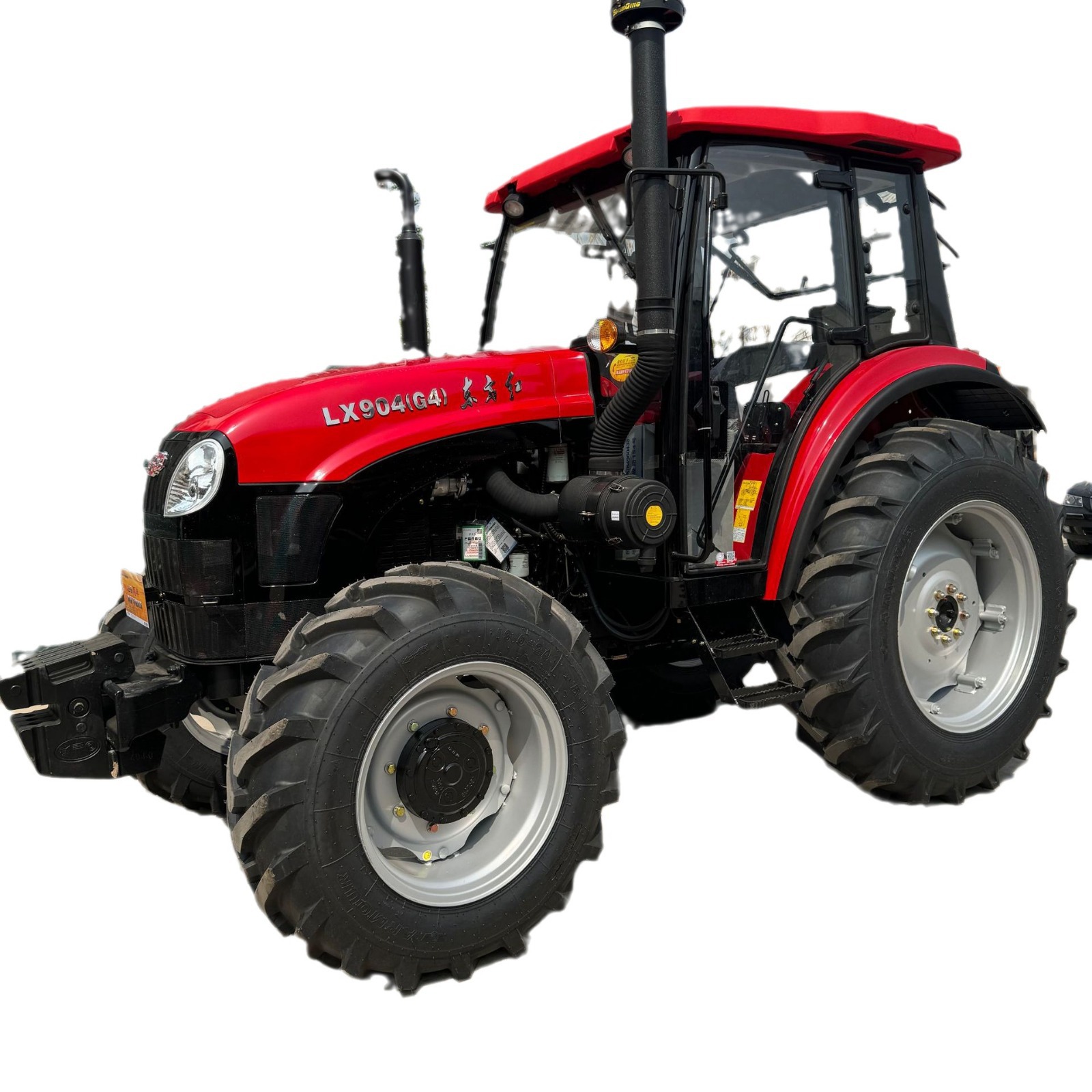 Dongfanghong 120 caballos de fuerza tractor de cuatro tracciones LX904 máquina de arado rotativo 2204 tractor tierra de cultivo image 6