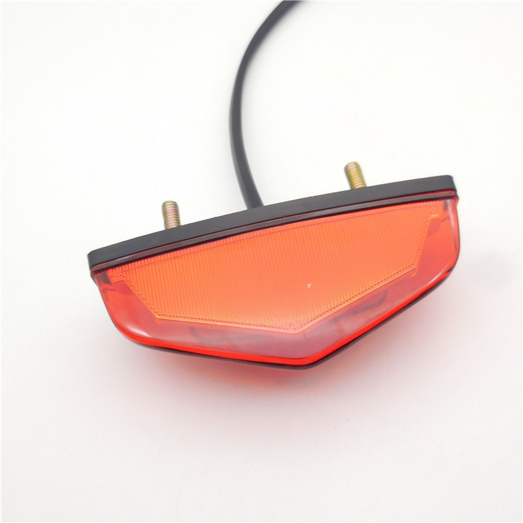 CH-2067 suitable for BMW motorcycle modified LED rear tail light electric car brake driving license plate integrated light