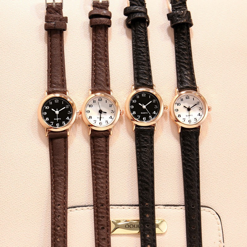 Foreign Trade Manufacturer Small Dial Bestie Watch Lin Xiaozhai Watch Female Student Korean Version Cute Junior High School Retro Girl Thin Strap