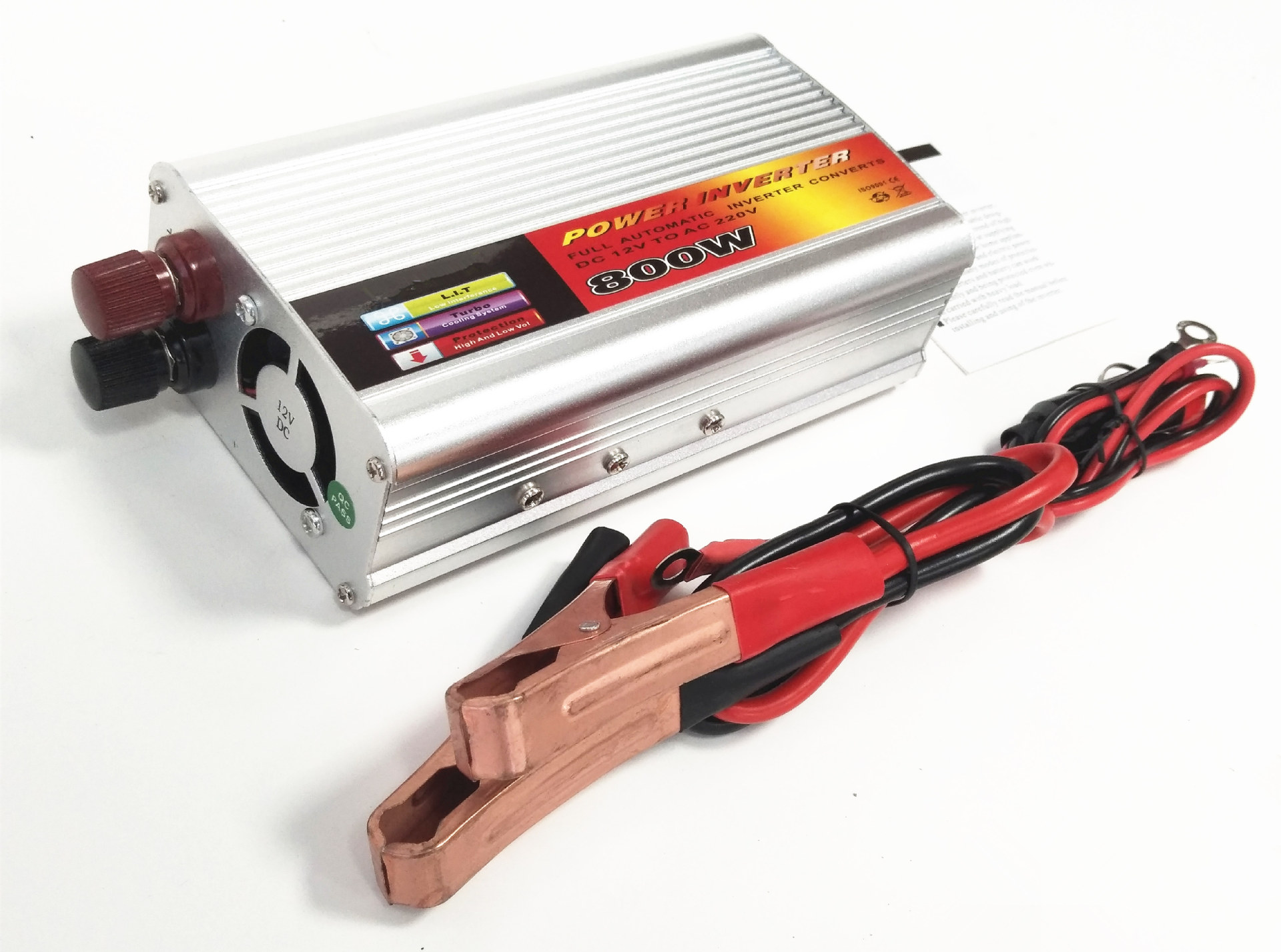 厂家直销 便携电源转换器 12V/24V 220V/110V 800W修正弦波逆变