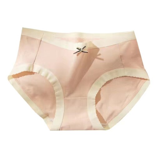 Underwear for girls pure cotton antibacterial crotch pure cotton girls sweet and cute bow Japanese ladies triangle shorts wholesale