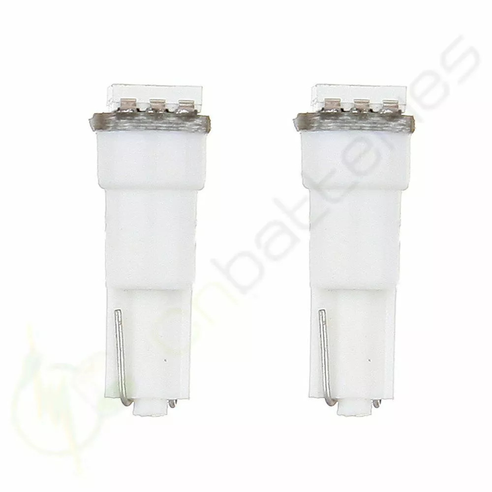 Bombilla de automóvil T5 lámpara de instrumentos LED de automóvil lámpara de maquillaje T5 1SMD T5 con lámpara de base