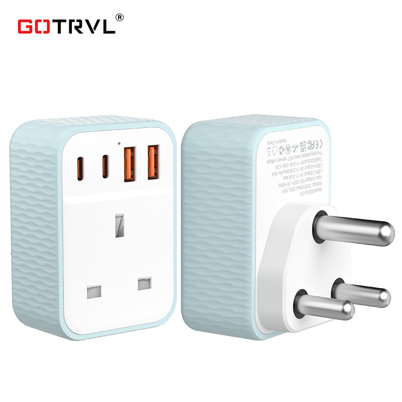 New Product Uk to Large South Africa Conversion Plug Us Uk Australia Japan Germany India Italy Europe Conversion Head
