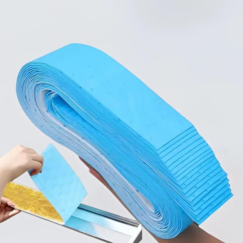 Adjustable leak-proof oil-absorbing paper for kitchen range hoods, disposable oil-absorbing paper for range hood cleaning, kitchen oil-absorbing paper