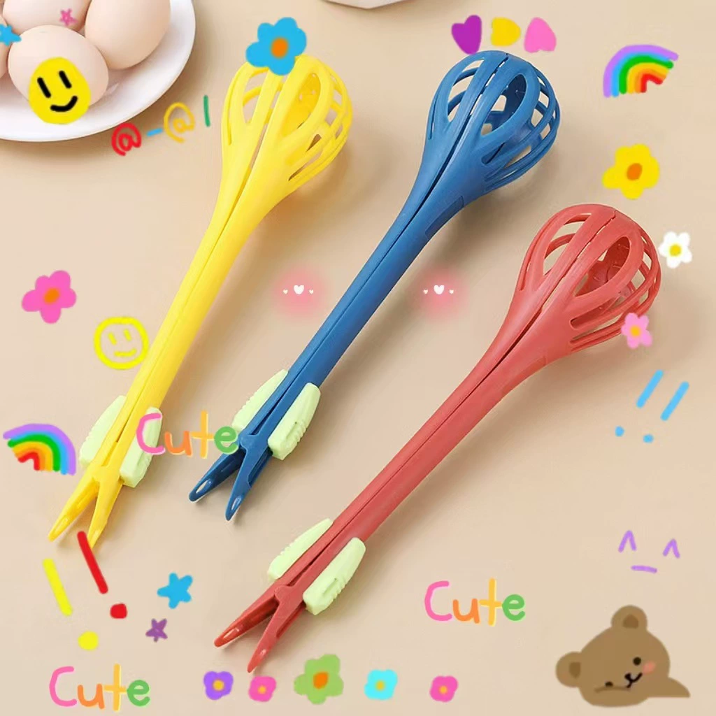 Многофункциональный «Три в одном» взбиватель для яиц зажим для лапши инструмент для выпечки палочка для смешивания яиц ручной взбиватель для яиц