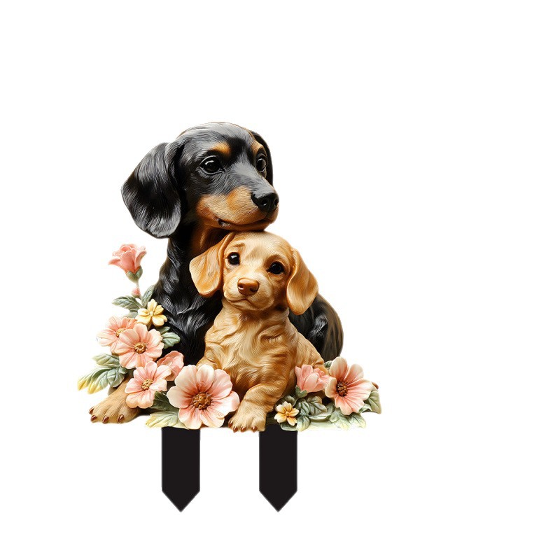 Ventas transfronterizas en caliente nuevos adornos de animales estereoscópicos parques de diseño de escenas decorativas adornos acrílicos image 5