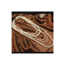 珍珠项链韩版时尚韩国欧美复古饰品 多层长款项链毛衣链女