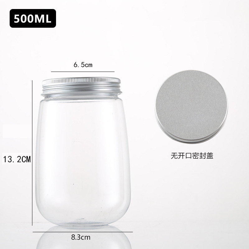 絞りたてオレンジジュースカップ使い捨てジュースドリンクカップ空ボトル透明商業蓋付き屋台包装カップポータブル|undefined