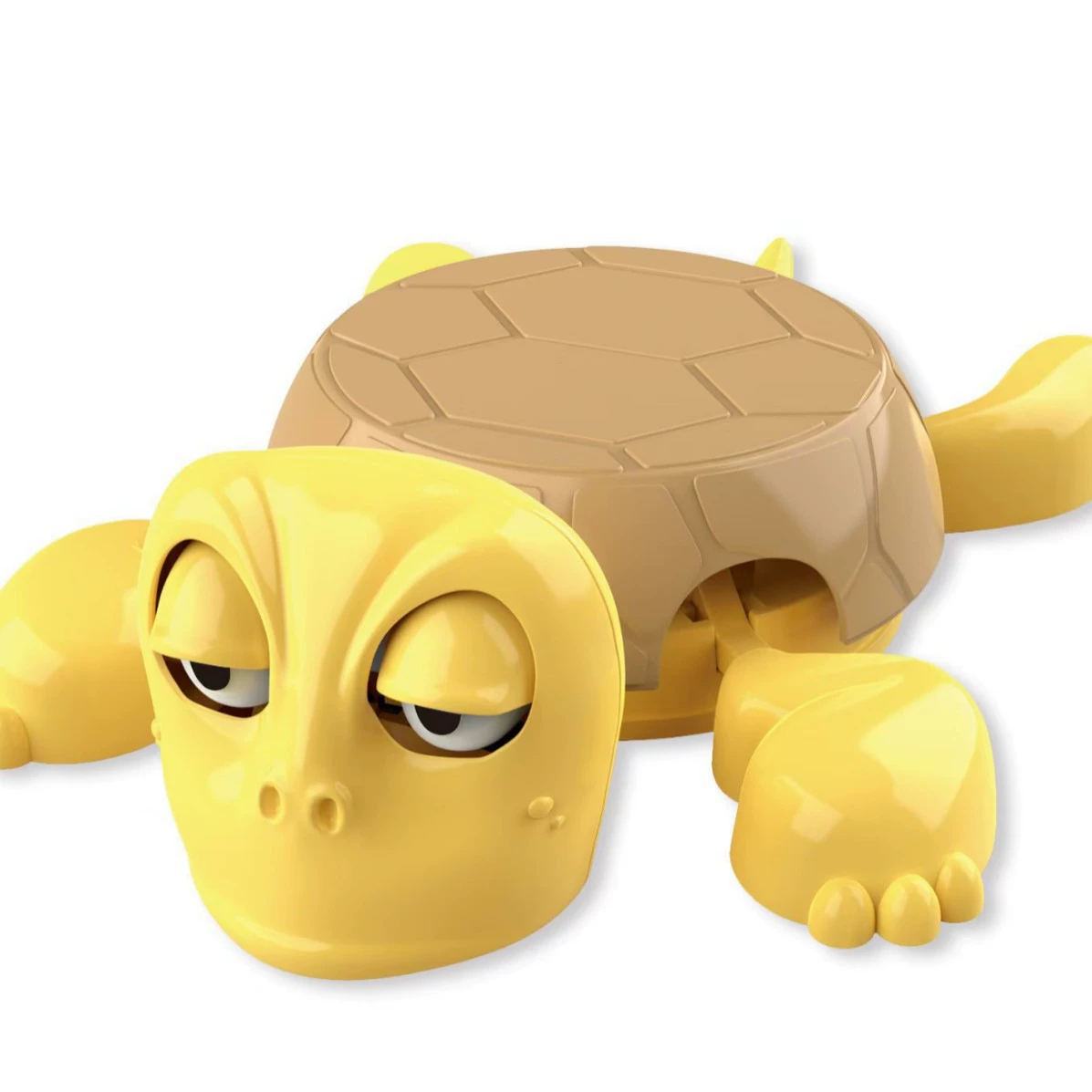 Встряхните ту же черепаху, восьмерку чашек, креатив, забавный столешница, черепаха сжимает глаза, интересно распаковать