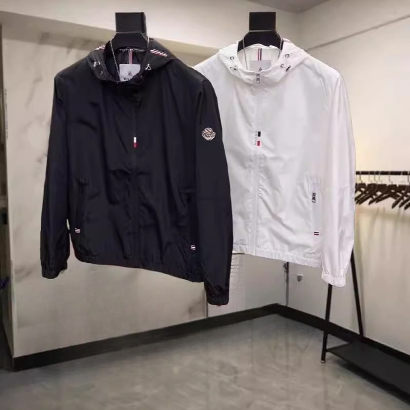 Cross-Border 2024 Spring and Summer New Hooded Jacket Men's Trendy Brand Lightweight Versatile Men's Casual Jacket Men's Top