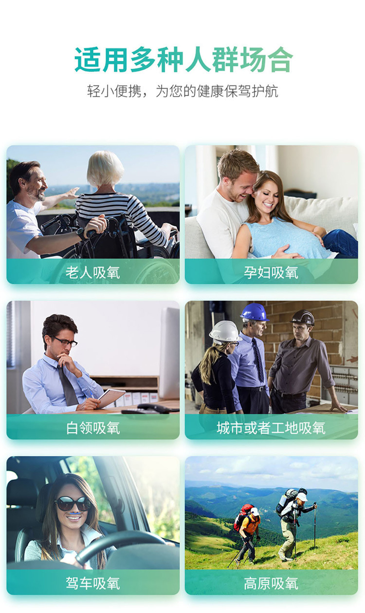 Outdoor Oxygen Bar Oxygen Generator Travel Car Small Oxygen Generator Charging Air Purifier Portable Backpack Oxygen Generator