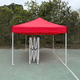 King Kong Outdoor Canopy Advertising Tent Folding Printing Retractable Large Umbrella Four Corner Tent Umbrella Canopy Car Shed