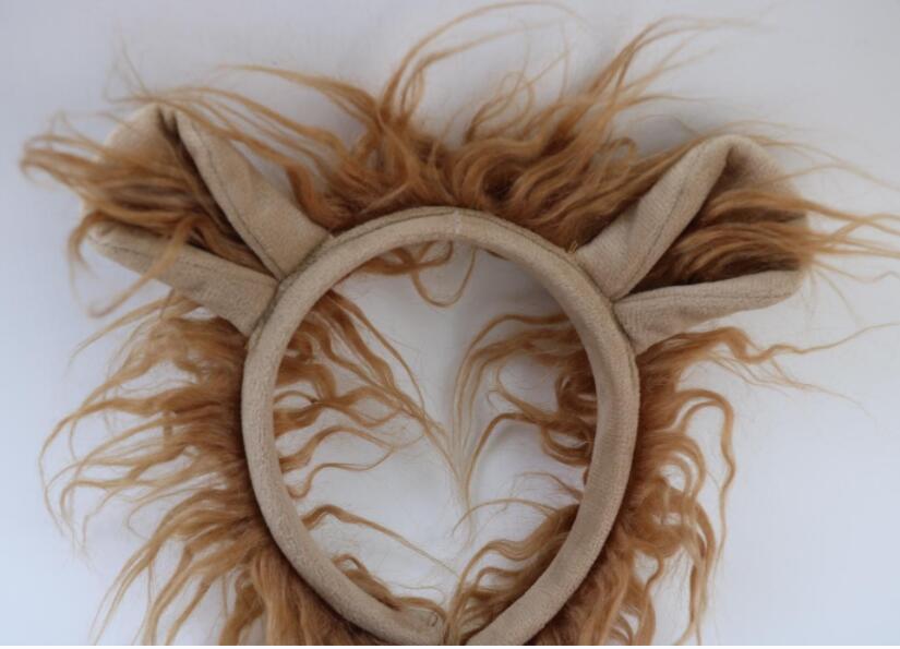 Halloween Déier Oueren kreativ Requisiten Zoo Léiw Oueren Kappband Kappschmuck_voghion.com