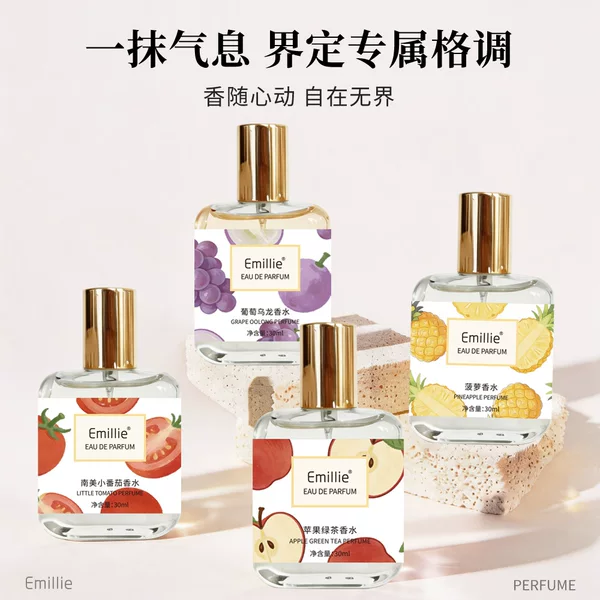Emillie Floral and Fruity Perfume, Popular on Social Media, Hot-Selling Item for Girls, Students, and Women, Long-Lasting Fragrance, in Stock