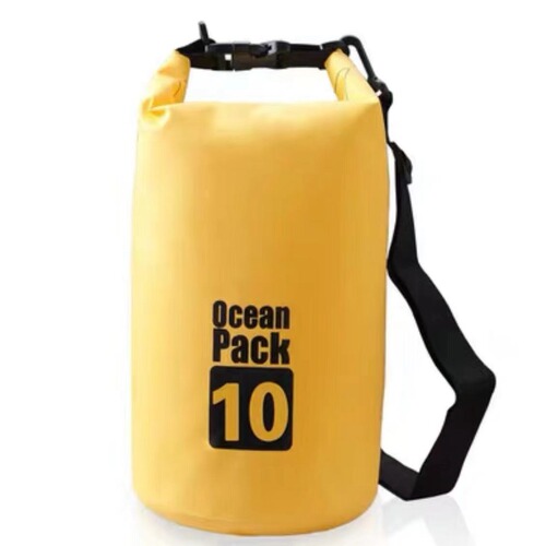 Factory direct sales outdoor waterproof bag rafting and river tracing bag swimming bag waterproof bag single and double shoulder large capacity storage backpack