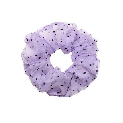 Casual Simple Style Polka Dots Gauze Printing Hair Tie display picture 5