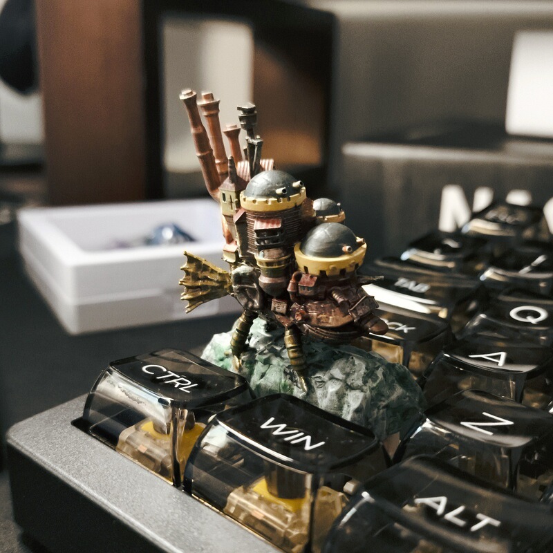 Howl's Moving Castle Keycap Anime Peripheral Keycap Stereo Creative Keycap Mechanical Keyboard Esc Customization