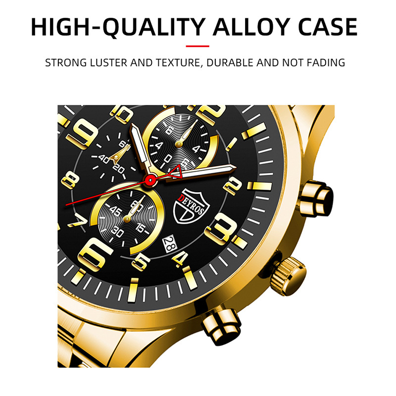 DEYROS Gold Watch