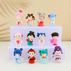 羅弗超輕粘土黏土橡皮泥幼兒童彩泥女孩手工國潮甜品益智玩具批發