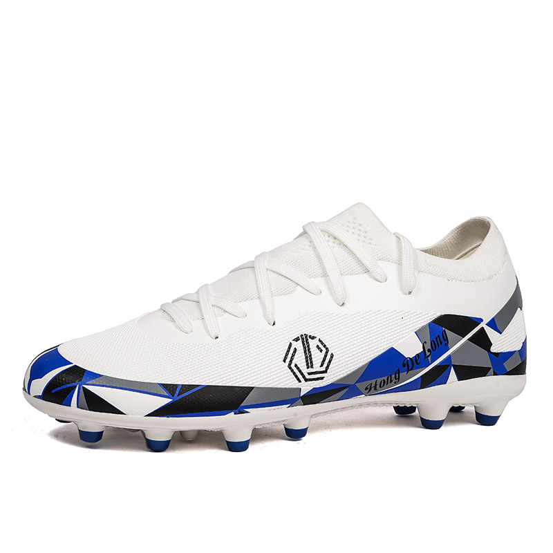 2025 nuevos zapatos de entrenamiento deportivo, zapatos de fútbol transfronterizos, clavos largos, moda de baja altura, hombres y mujeres, juveniles en stock