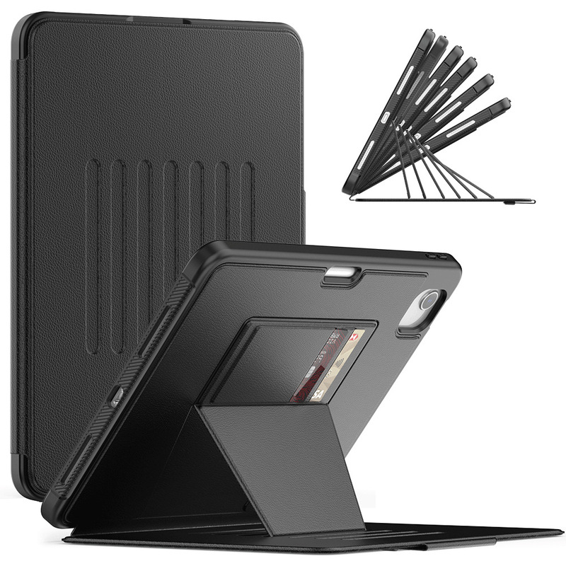Smart iPad Pro 11 Magnetic Leather Case Tablet Protective Case Air5 10.9 Universal Sleep Protective Case with Pen Slot Smart iPad Pro 11 Magnetic Leather Case Tablet Protective Case Air5 10.9 Universal Sleep Protective Case with Pen Slot