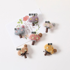 Diy布芸ぬいぐるみキノコアクセサリー手作り森系アクセサリー子供靴花服アクセサリー毛キノコ