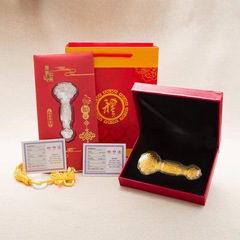 Golden Gold Foil Lucky Gold Coins Good Fortune Red Envelope Lucky Money Envelope Opening Red New Year Gift Business Promotion Bank Customer Welfare