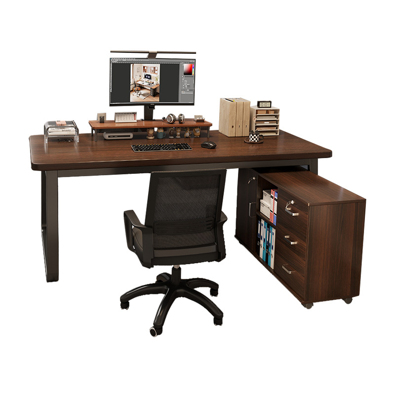 Mesa de oficina simple mesa de oficina moderna mesa de personal mesa y silla combinación de personal simple mesa de escritorio en el hogar mesa de computadora