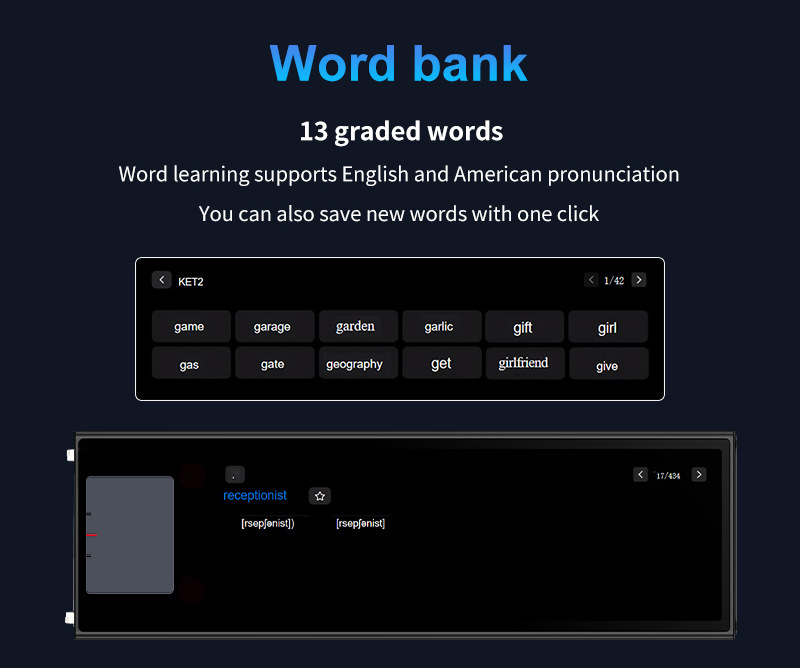 S90 intelligent scanning and translation machine, offline photo-taking and transliteration all-in-one machine, pinyin scanning, Xuewang Dictionary translator, etc undefined