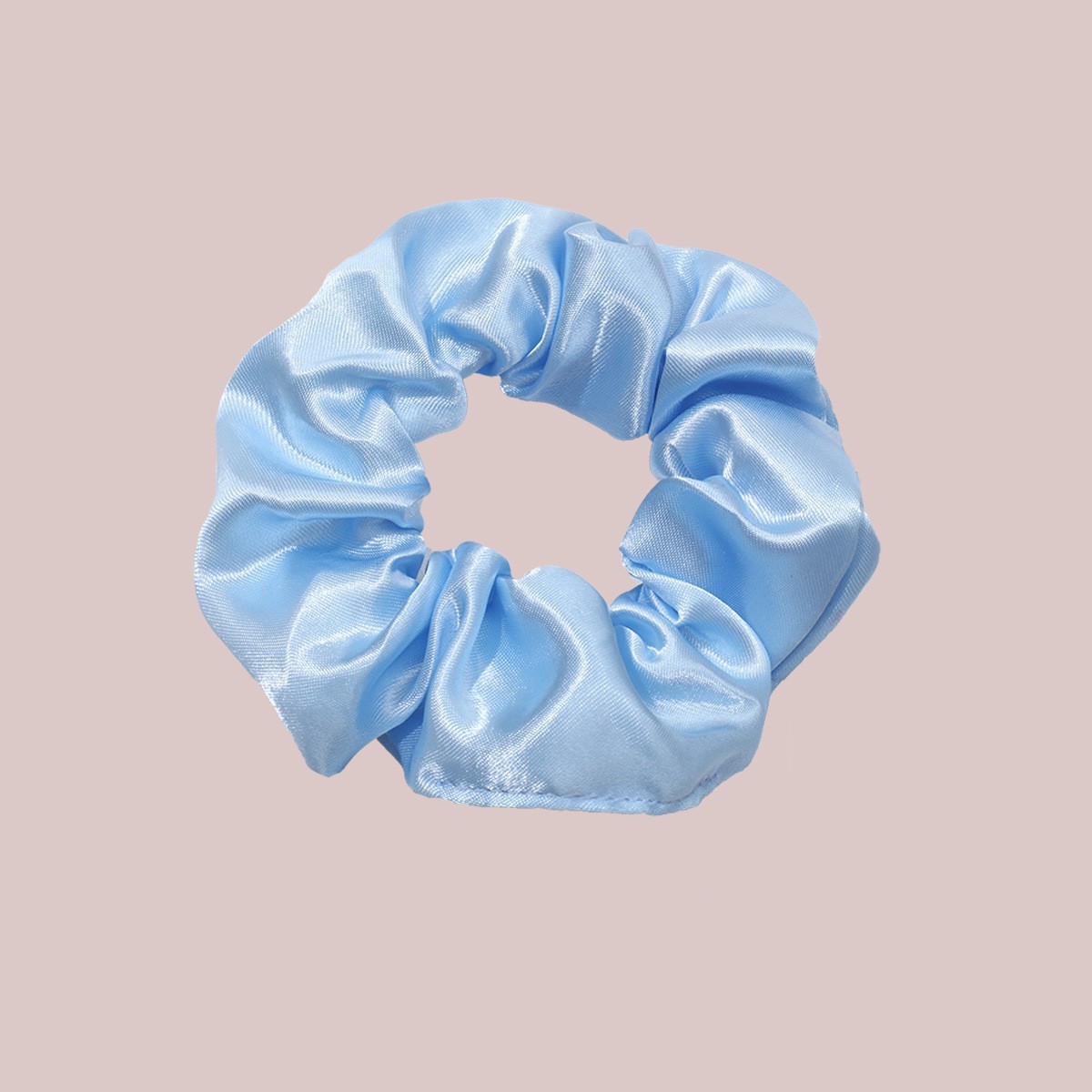 Coletero Scrunchie de Satén de Alta Elasticidad