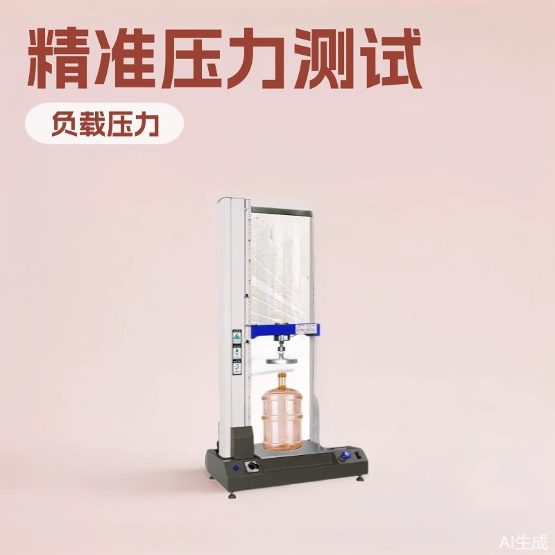 Машина для испытания на вертикальное давление для ПЭТ-бутылок, пластиковых бочек и емкостей для масла, верхняя загрузка