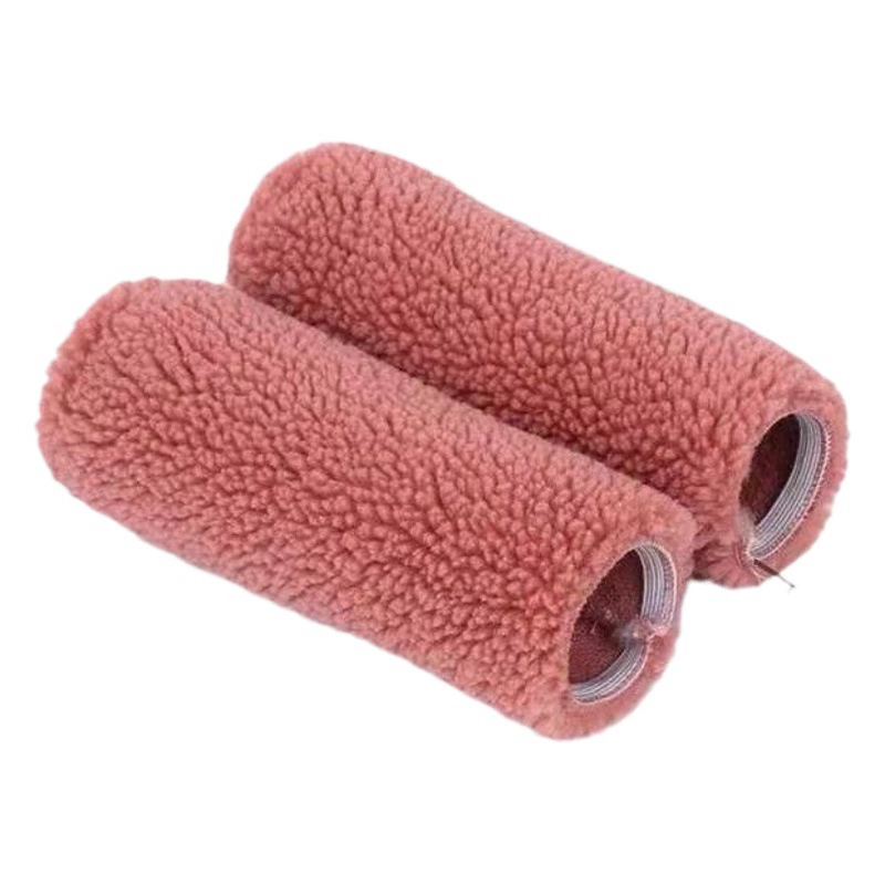 Зимний Новый электромобиль имитация мотоцикла плюшевая крышка ручки теплый трехколесный сарай автомобиль универсальный нескользящий чехол для ручки