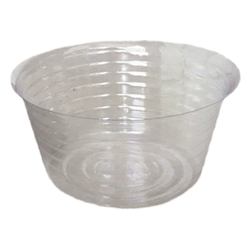 Пластиковый корпус для удержания воды для рассады, пластиковый горшок с прозрачной крышкой, чашка для цветочного горшка для удержания почвы, соломенная корзина с пластиковым гидропонным контейнером.