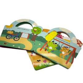 儿童精装绘本印刷少儿故事书涂鸦本宝宝图画本涂色本