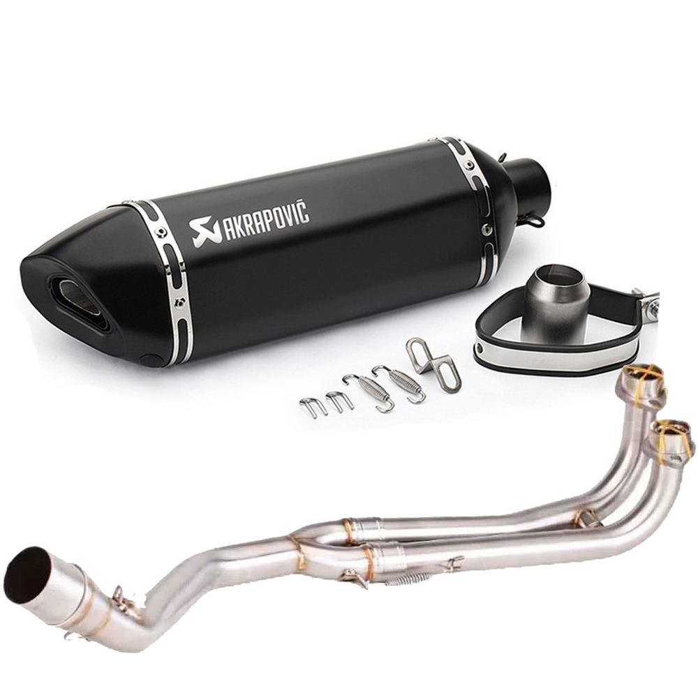 Tmax Scooter Modified Front Exhaust Pipe Stainless Steel Suitable for Tmax500/Tmax530 08-16