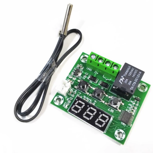 W1209 цифровой регулятор температуры высокоточный регулятор температуры переключатель температуры микро панель управления температурой