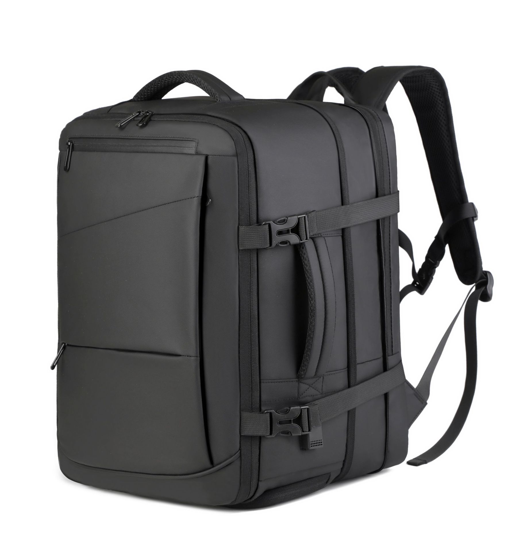 Mujeres de viaje de negocios transfronterizos, mochila de gran capacidad, almacenamiento de zapatos independiente, equipaje, mochila de viaje corto