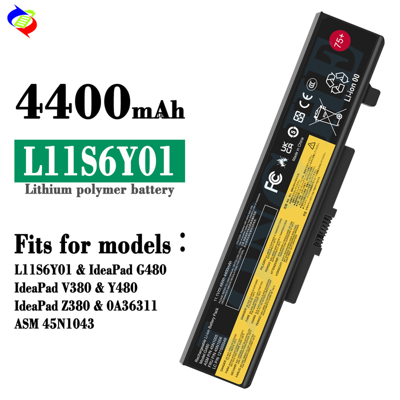 Suitable for Lenovo L11S6Y01 Notebook Battery G480/V380/Y480/Z380/V480/G580/Z480