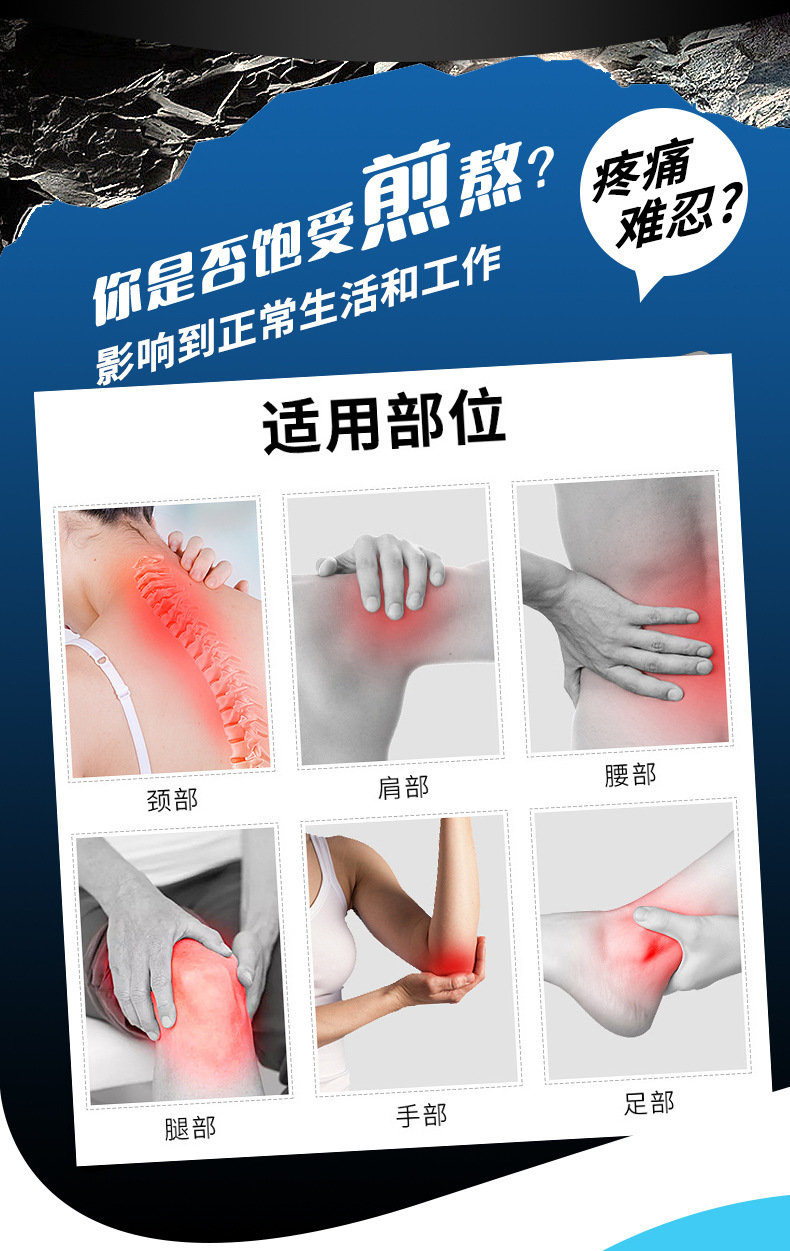 Deer Sinew Pain Relief Spray Topical Analgesic for Neck Shoulder Waist Legs 60ml specifications