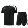 ND05 Black and White Shorts Set