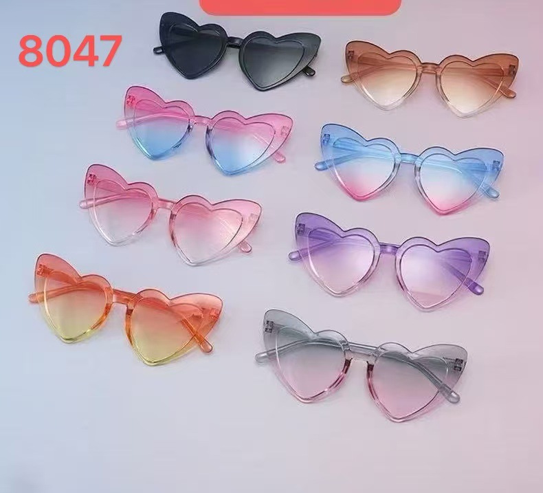 2026 gafas de sol para niños en un marco al por mayor una pieza de joyería de una variedad de combinación de gafas de sol para niños en stock