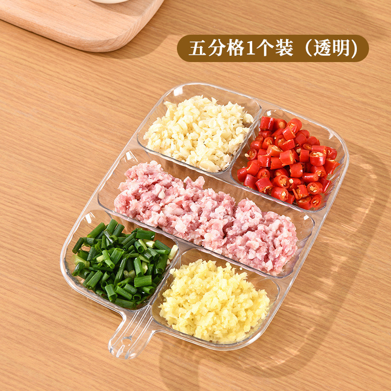 Yansheng 野菜プレート 生姜とニンニクのおかず ディップソース キッチン用調味料プレート 調味料プレート|undefined