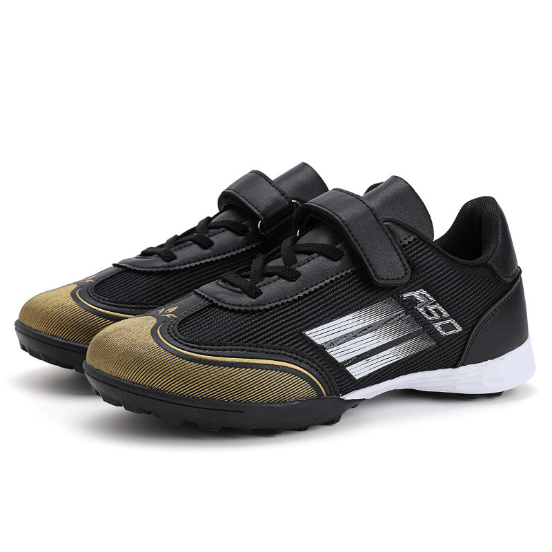 Zapatillas de Fútbol de Caña Baja para Niños F50 con Tacos Largos de PU, Malla y Caucho Transpirable