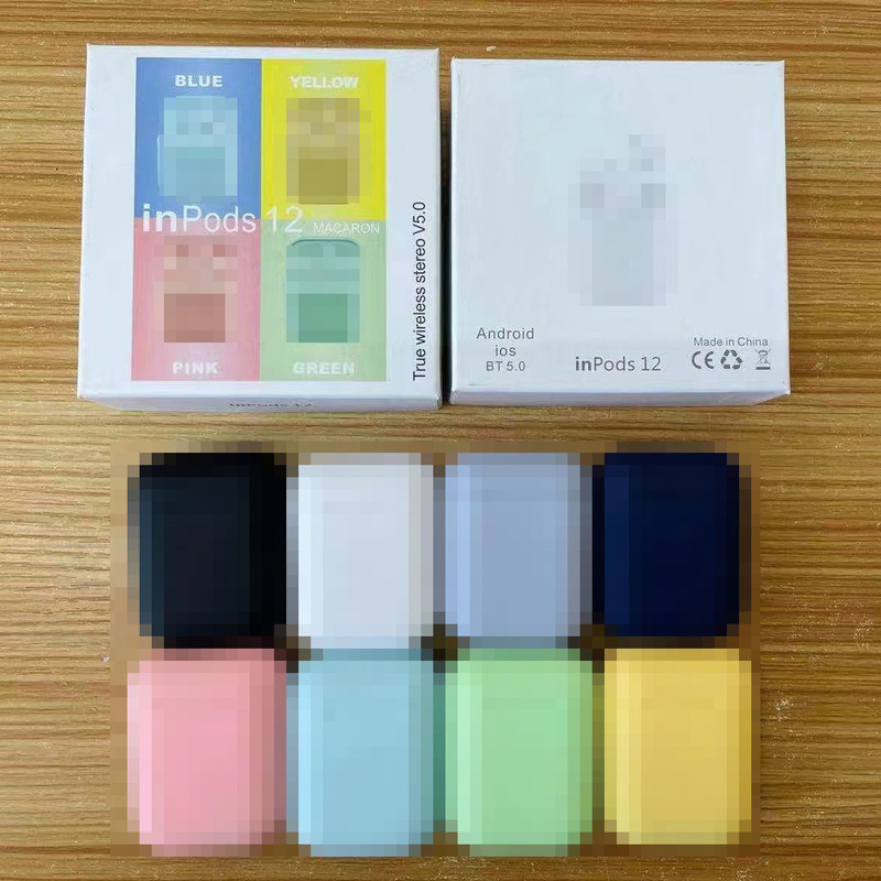 Huaqiangbei I12 Bluetooth Headset Inpods12 Macaron Wireless Headset I13 Matte Suitable for Apple and Android Huaqiangbei I12 Bluetooth Headset Inpods12 Macaron Wireless Headset I13 Matte Suitable for Apple and Android