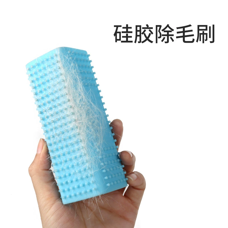 Питомец в дополнение к щетке силикон в дополнение к щетке для смены сезона домашних животных, производители щеток оптом большое количество на складе