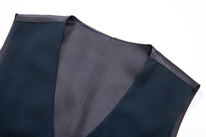 Fritidsdräkt för män Enkelknäppt väst 2024 Sommar New Fashion Europeisk storlek_voghion.com