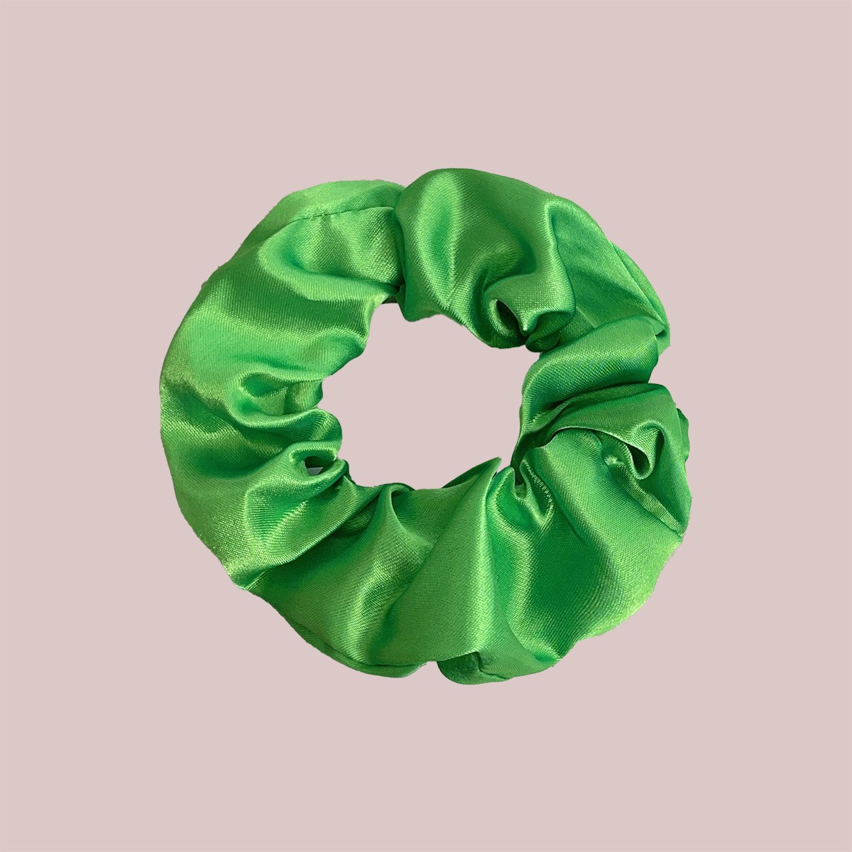 Coletero Scrunchie de Satén de Alta Elasticidad